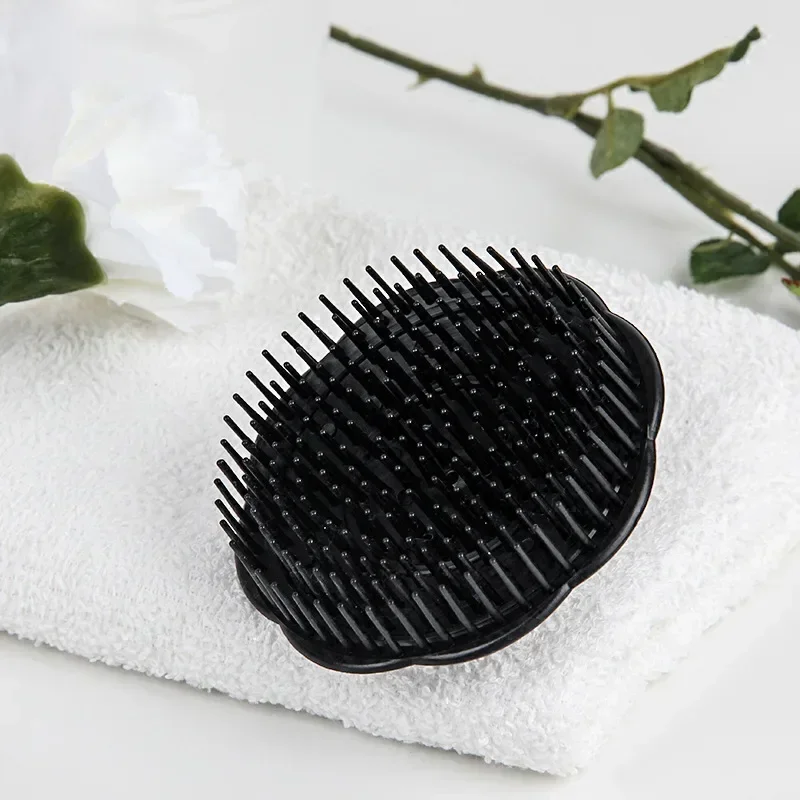 Black Hair Scalp Massager Comb