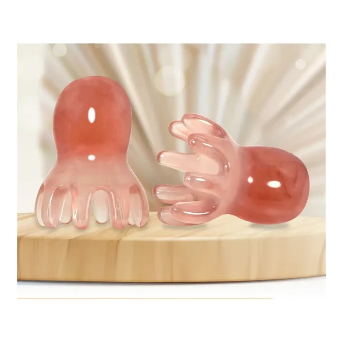 Resin Octopus Scalp Massage Comb